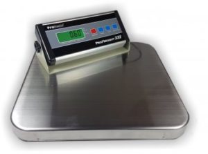 Edelstahl-Plattformwaage bis 150kg von Proscale